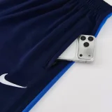 26-27 INT Royal blue Training Long Pants (Have Pocket)