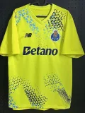 26-27 Porto Fluorescent Yellow Goalkeeper Soccer Jersey