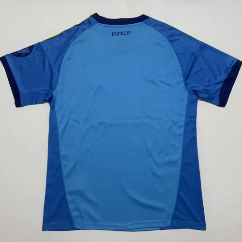26-27 RMA Blue Goalkeeper Fans Soccer Jersey