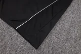 26-27 Marseille Black Half Pull Tracksuit #B26107(半拉链)