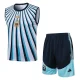 26-27 Argentina White Blue Tank top and shorts suit #D26089