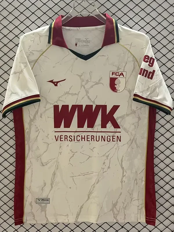 26-27 Augsburg FC Home Fans Soccer Jersey