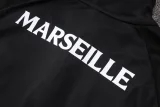 26-27 Marseille Black Half Pull Tracksuit #B26107(半拉链)