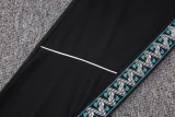 26-27 Marseille Black Half Pull Tracksuit #B26107(半拉链)