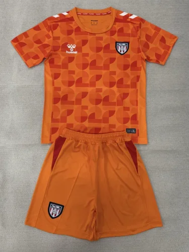 26-27 Sunderland Orange Goalkeeper Kids Soccer Jersey