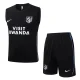 26-27 ATM Black Tank top and shorts suit #D26093