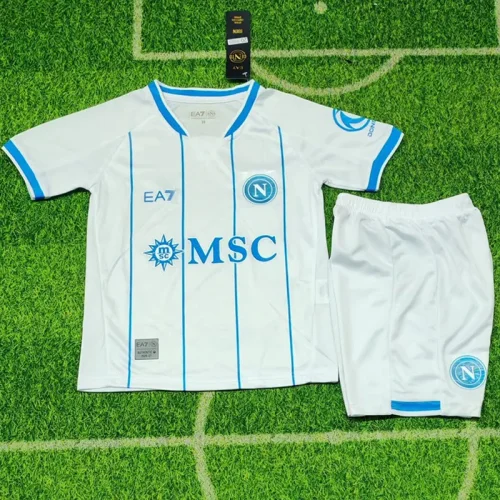 26-27 Napoli Away Kids Soccer Jersey