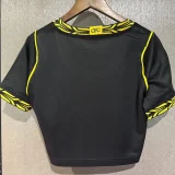 26-27 Man City Away Women Cheerleader Shirt (女啦啦短袖)