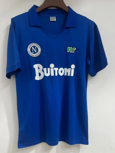  1985‑86 Napoli  Home Retro Soccer Jersey