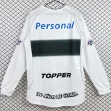 2002 Club Olimpia Home Long Sleeve Retro Soccer Jersey (长袖)