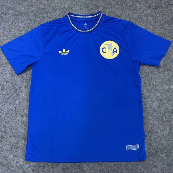 26-27 Club America 110th Anniversary Blue Training shirts