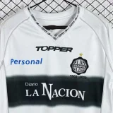 2002 Club Olimpia Home Long Sleeve Retro Soccer Jersey (长袖)