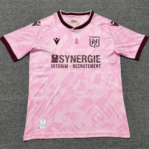 26-27 Nantes Pink Special Edition Fans Soccer Jersey