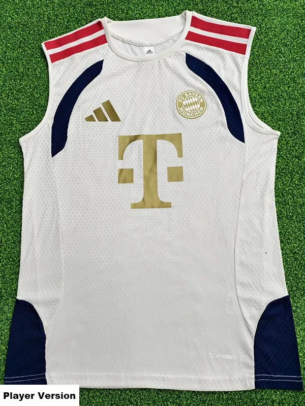 26-27 Bayern Beige Player Version Training Vest (球员版)