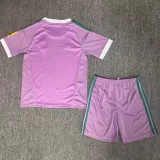 26-27 Newcastle Pink Goalkeeper Kids Soccer Jersey