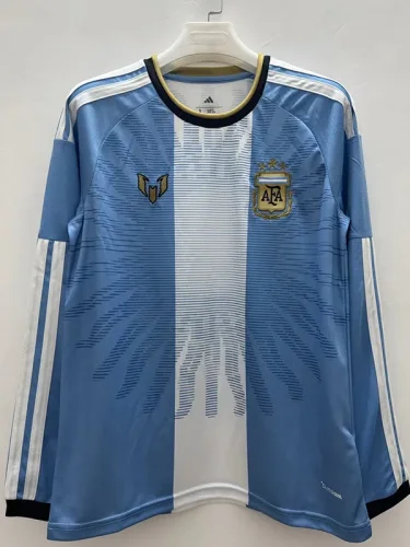 26-27 Argentina Messi Farewell Match Long Sleeve Soccer Jersey (长袖)