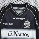 2002 Club Olimpia Away Long Sleeve Retro Soccer Jersey (长袖)