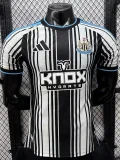 26-27 Newcastle Home Player Version Soccer Jersey (前带广告)
