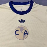26-27 Club America 110th Anniversary Yellow Long Sleeve Training shirts (长袖)
