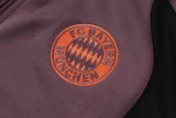 26-27 Bayern Grey Purple Jacket Tracksuit #A26117