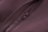 26-27 Bayern Grey Purple Jacket Tracksuit #A26117