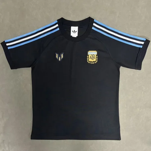 26-27 Argentina Farewell Match Black T-Shirt