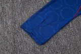 26-27 BAR Fancy blue Half Pull Tracksuit #B26112(半拉链)