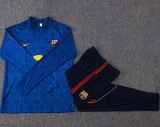 26-27 BAR Fancy blue Half Pull Tracksuit #B26112(半拉链)