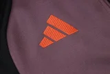 26-27 Bayern Grey Purple Jacket Tracksuit #A26117