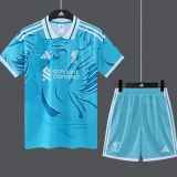 26-27 LIV Light blue Training Short Suit
