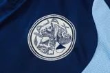 26-27 Ajax Royal blue Half Pull Tracksuit #B26113(半拉链)