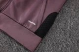 26-27 Bayern Grey Purple Jacket Tracksuit #A26117