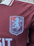 26-27 Aston Villa Home Long Sleeve Player Version Soccer Jersey (长袖球员)