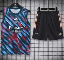 26-27 ARS Red Blue Tank top and shorts suit
