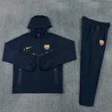 26-27 BAR Royal blue Windbreaker Suit (Hoodie)(风衣套装)