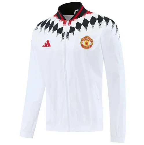 26-27 Man Utd White Windbreaker