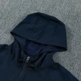 26-27 BAR Royal blue Windbreaker Suit (Hoodie)(风衣套装)