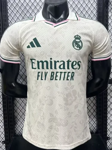 26-27 RMA Beige Special Edition Player Version Training Shirts (绿三杠)