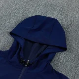 26-27 PSG Royal blue Windbreaker Suit (Hoodie)(风衣套装)