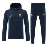 26-27 BAR Royal blue Windbreaker Suit (Hoodie)(风衣套装)