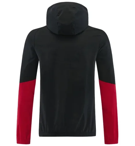 26-27 Man Utd Black Windbreaker