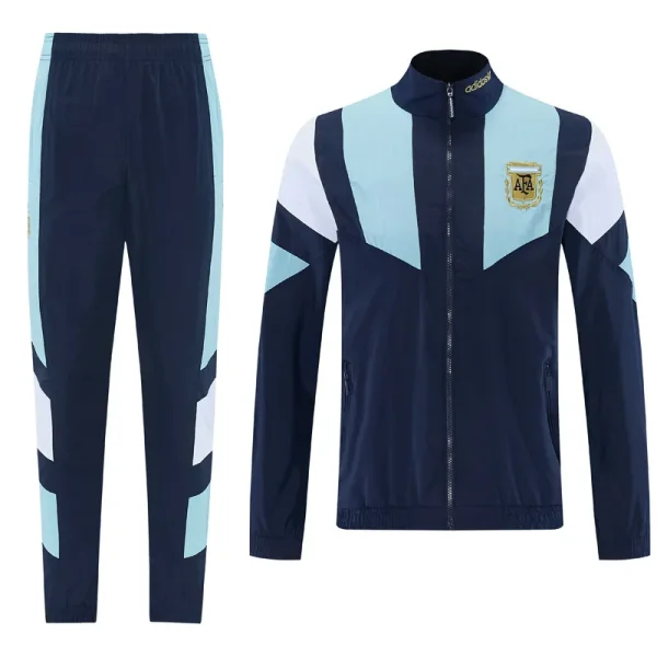 26-27 Argentina Royal blue Windbreaker Suit (风衣套装)