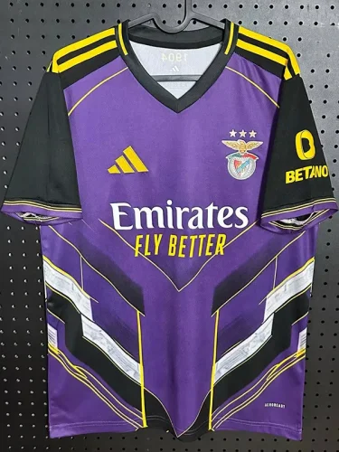 26-27 Benfica Purple Black Special Edition Training shirts
