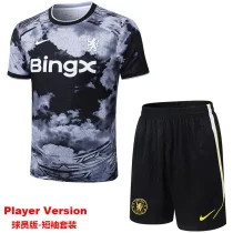 26-27 CHE Black White Player Version Training Short Suit (球员短套装) 26-27 CHE Black White Player Version Training Short Suit (球员短套装)