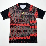 26-27 Orlando Pirates Red Black Training shirts