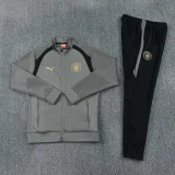 26-27 Man City Grey Jacket Tracksuit