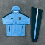 26-27 Napoli Fancy blue Windbreaker Suit (Hoodie)(风衣套装)
