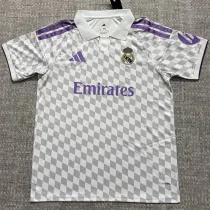 26-27 RMA Grey White Special Edition Fans Training Shirts 26-27 RMA Grey White Special Edition Fans Training Shirts