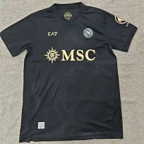 26-27 Napoli Fourth Black Fans Soccer Jersey 26-27 Napoli Fourth Black Fans Soccer Jersey