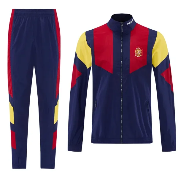 26-27 Spain Royal blue Windbreaker Suit (风衣套装)
